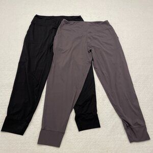 Set of 2 Women's The Gym People Lightweight Jogger Pants XL
